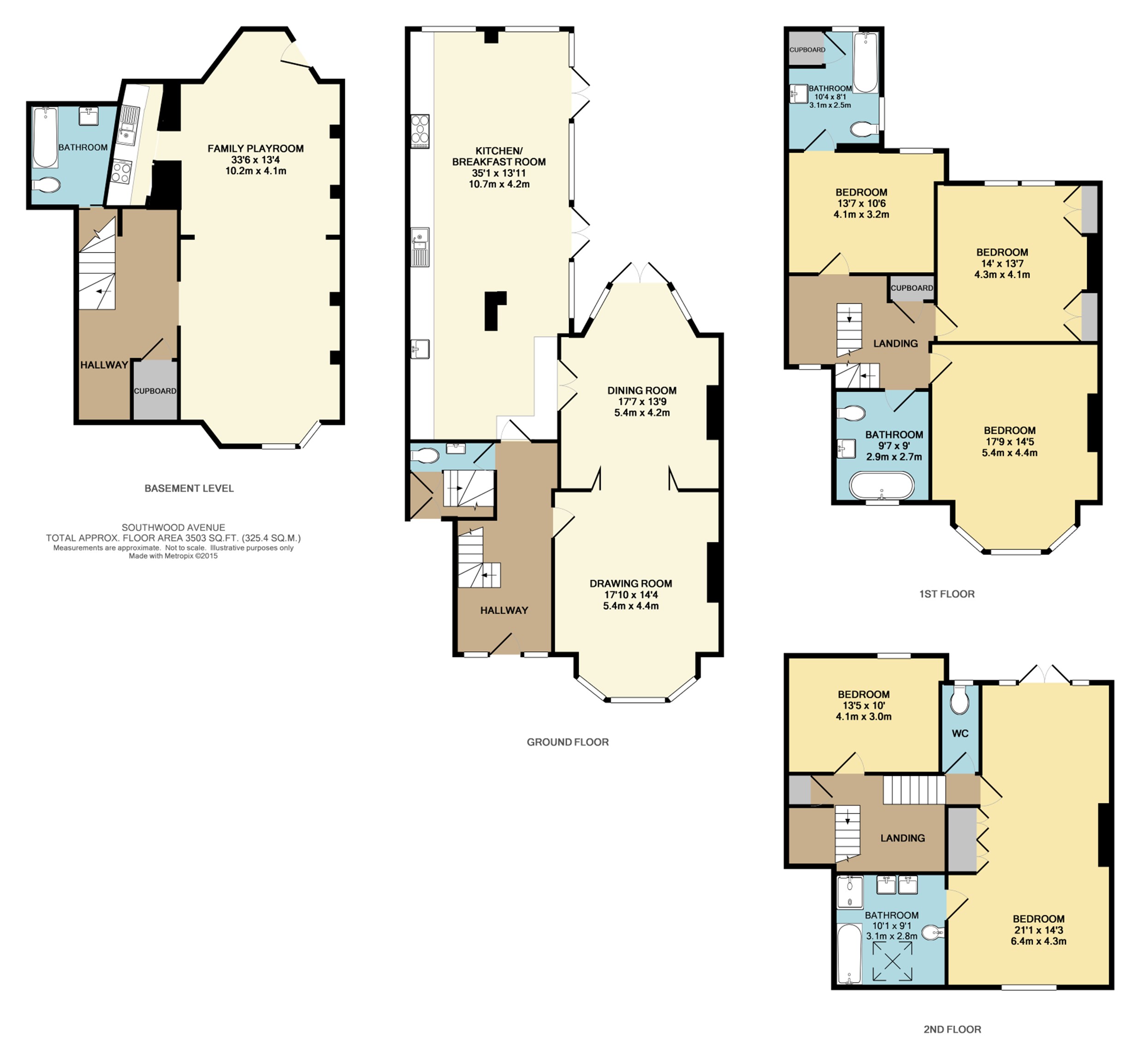 28, Southwood Avenue, London floorplan