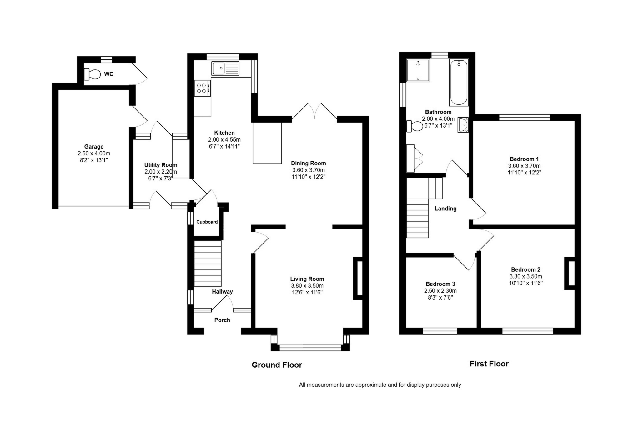 3, Oakfield Avenue, Leicester floorplan