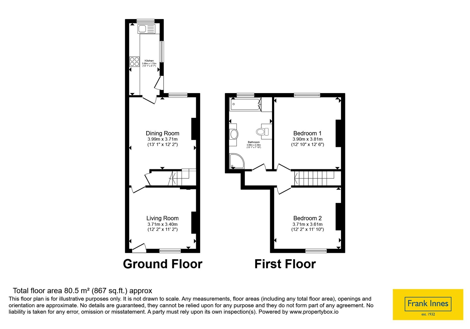 31, Nesbit Street, Bolsover floorplan