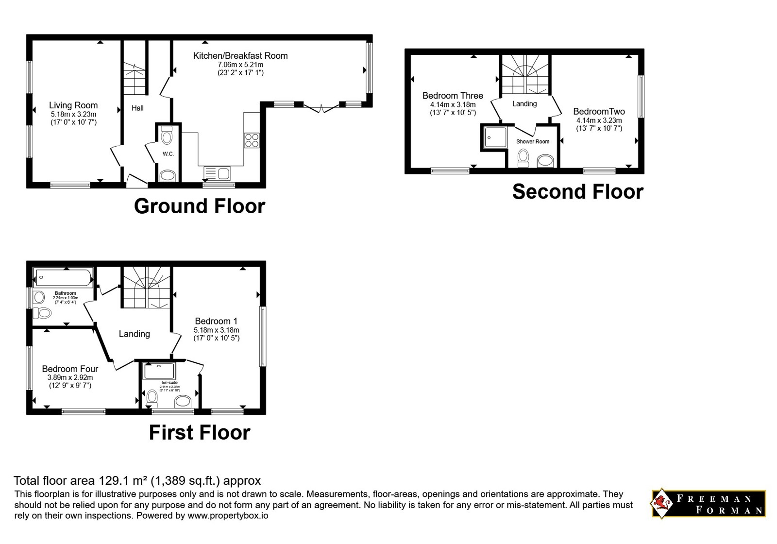 69, Baxendale Way, East Sussex floorplan