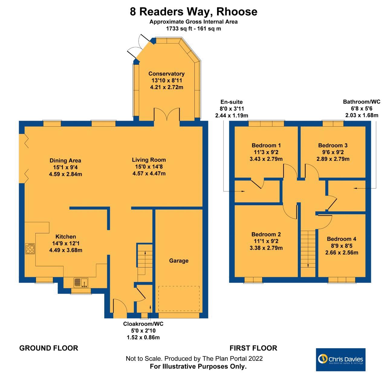 Readers Way, Rhoose, Barry CF62, 4 bedroom detached house for sale