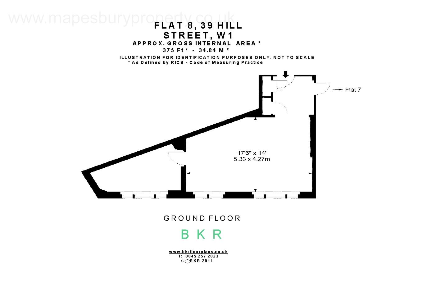 2 Bedrooms Flat to rent in Hill Street, Mayfair W1J