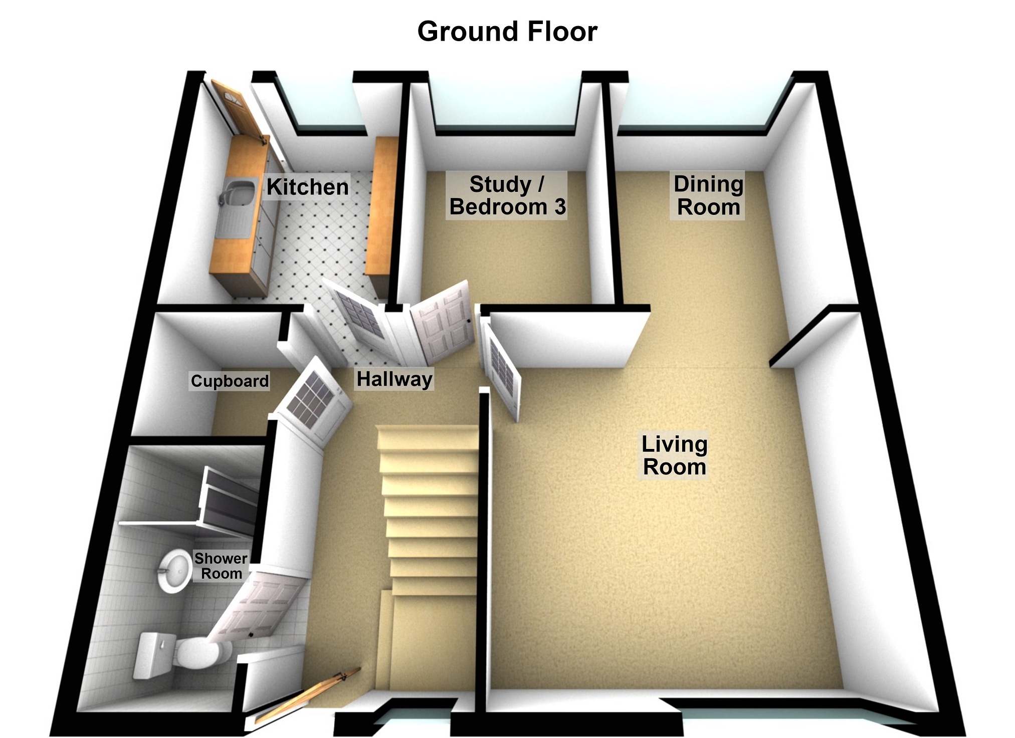 38, Llanbedr Road, Crickhowell floorplan