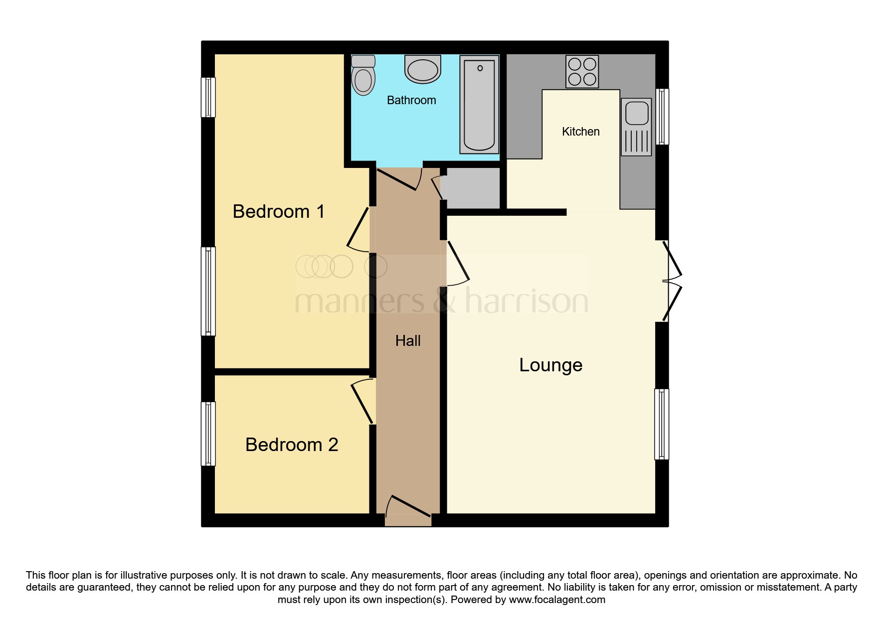 Lady Mantle Close, Hartlepool floorplan