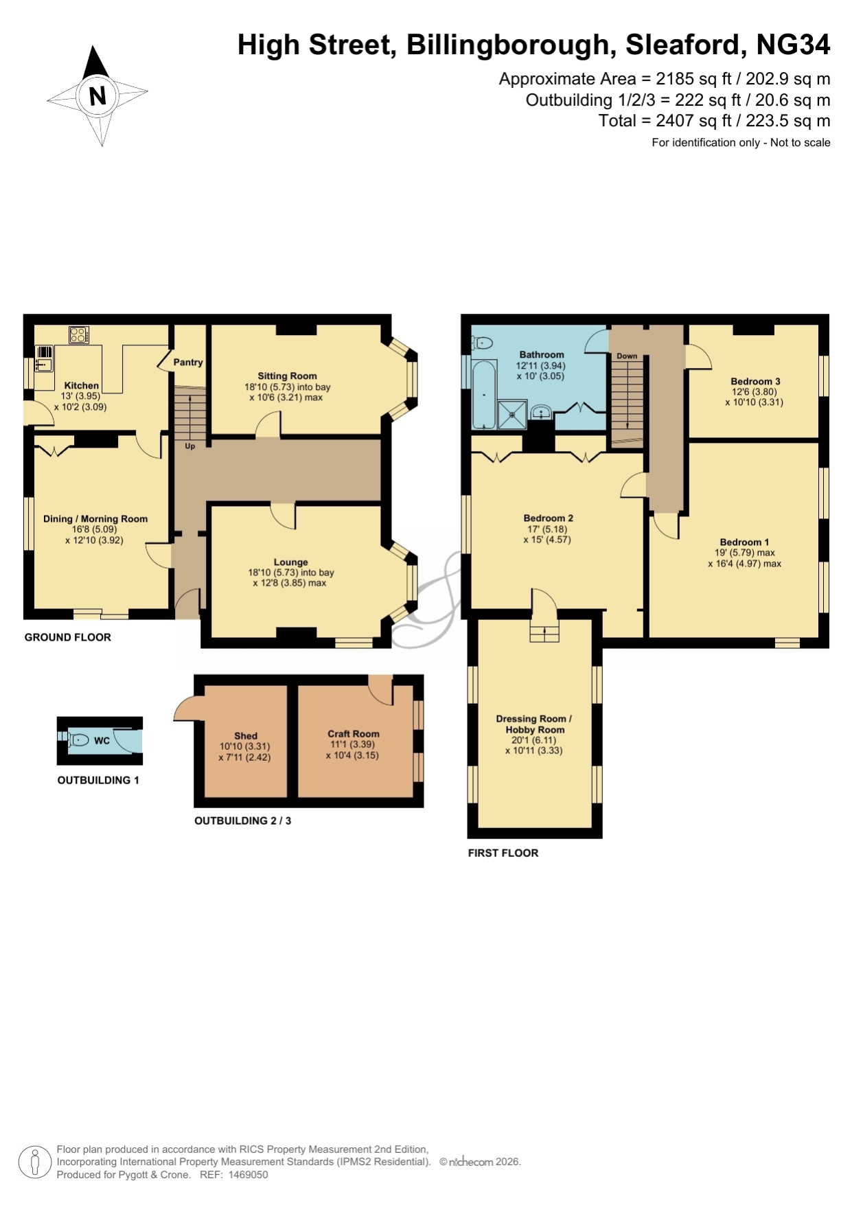 50, High Street, Sleaford, floorplan