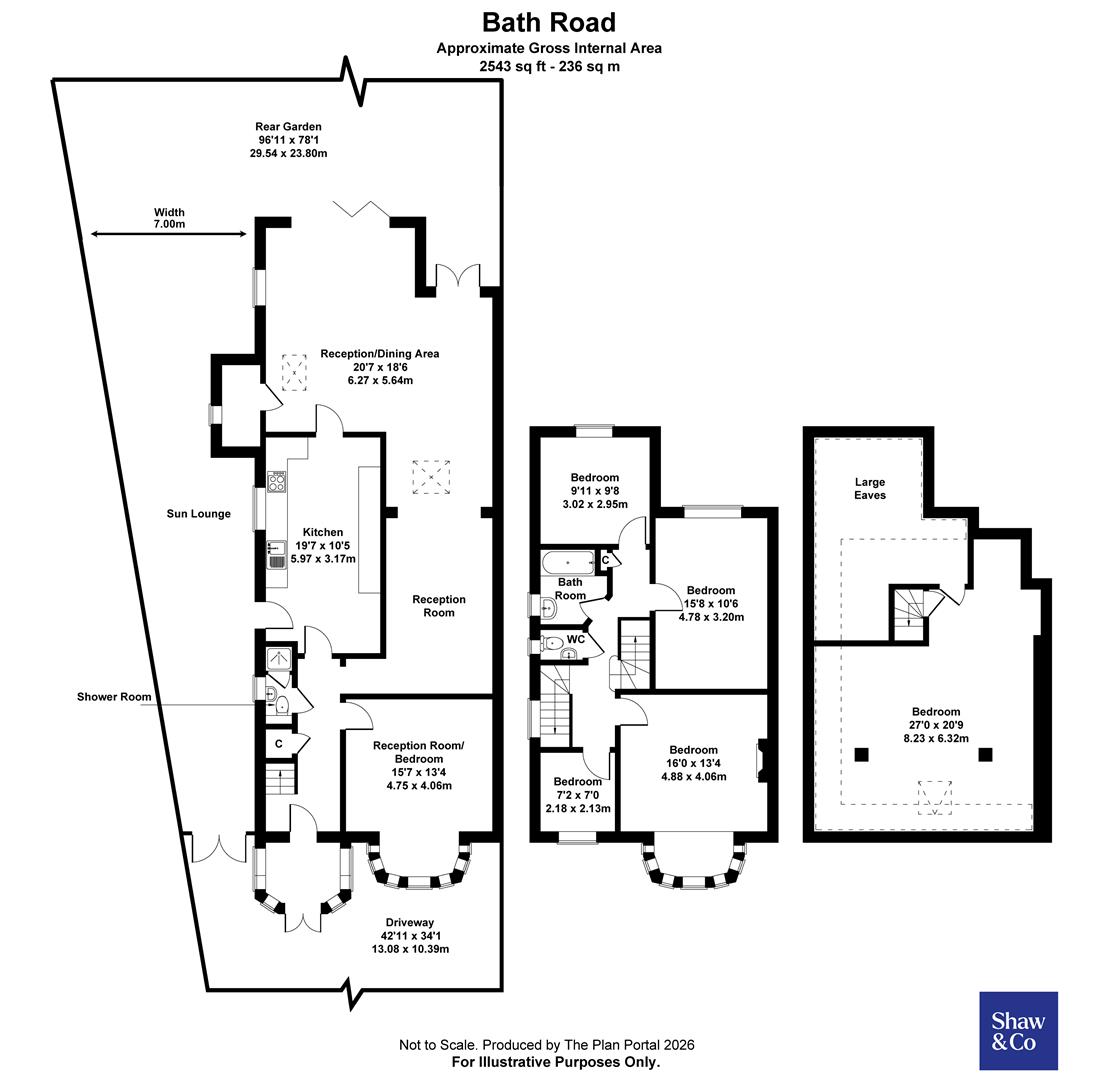 222, Bath Road, Hounslow floorplan