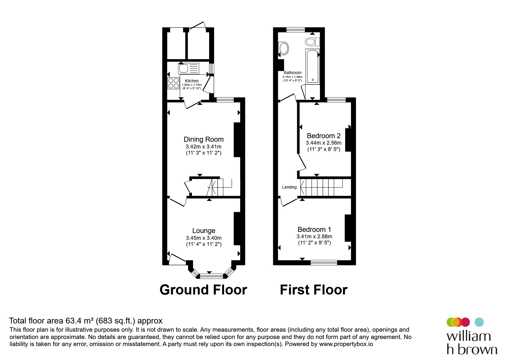 44, Lister Avenue, Doncaster floorplan