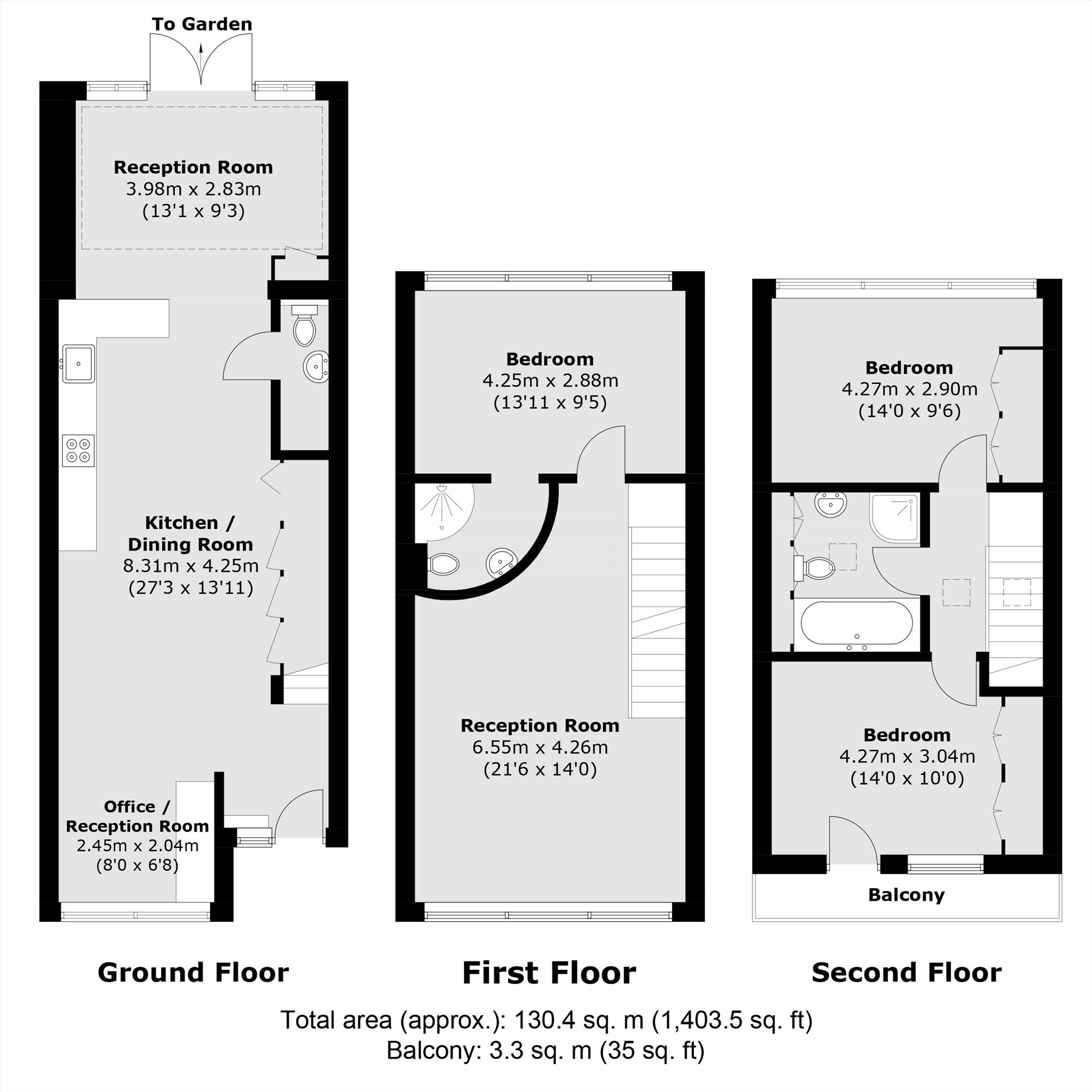 2, Pond Way, Teddington floorplan