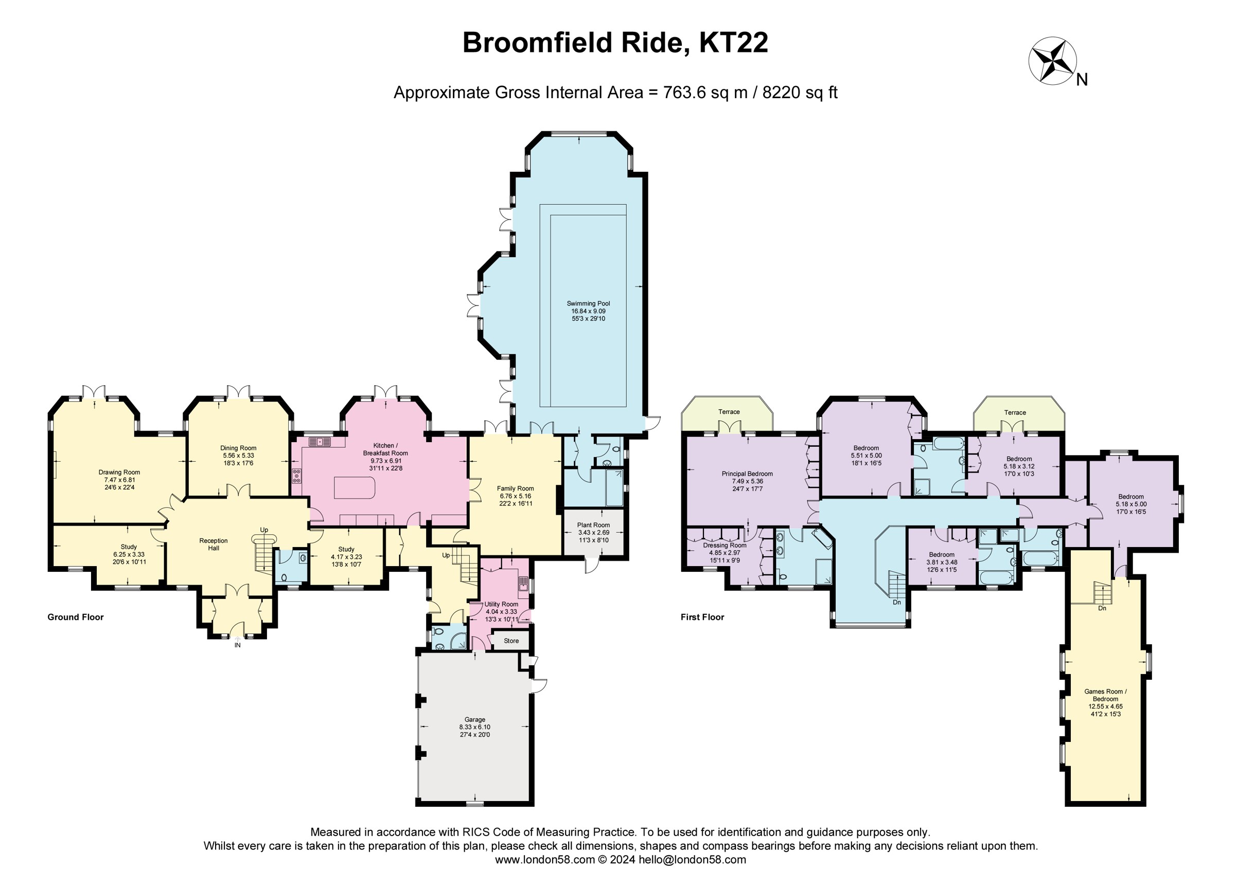 4 Broomfield Ride, Leatherhead floorplan