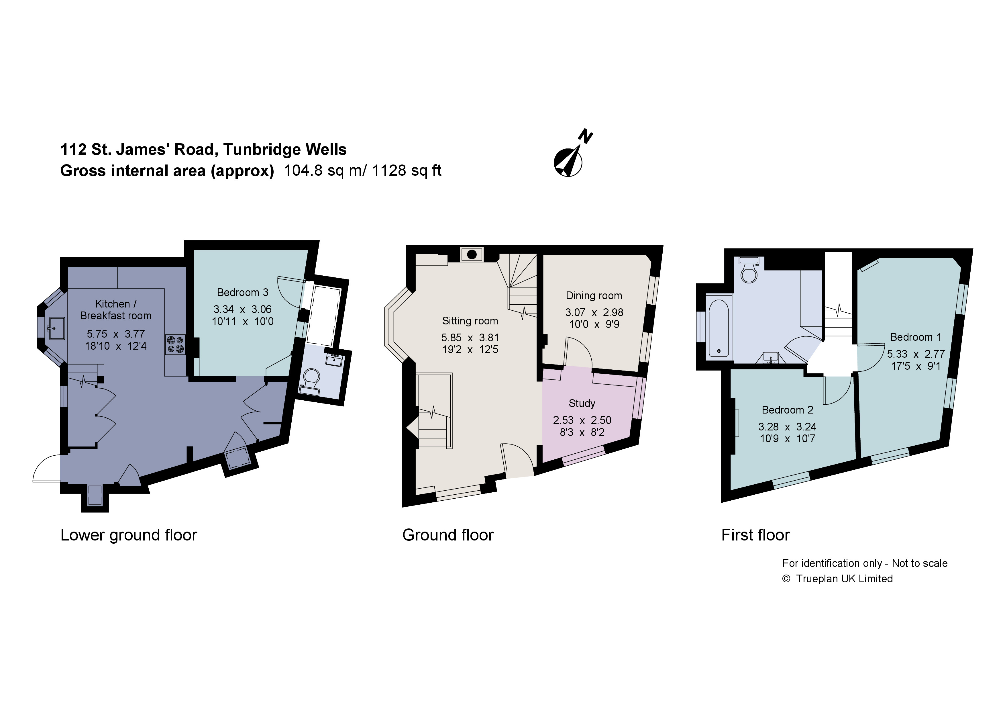 112, St. James Road, Kent floorplan