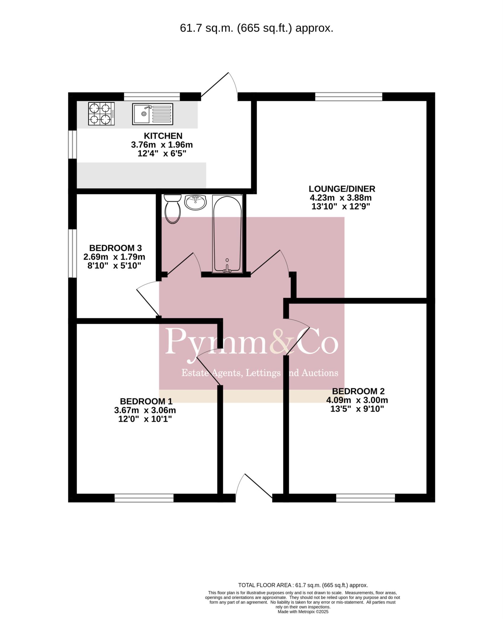 15, Corbet Avenue, Norwich floorplan