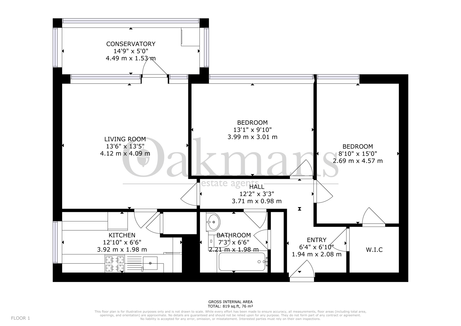 FLAT 33, COLLINGS HOUSE, WEST MIDLANDS floorplan
