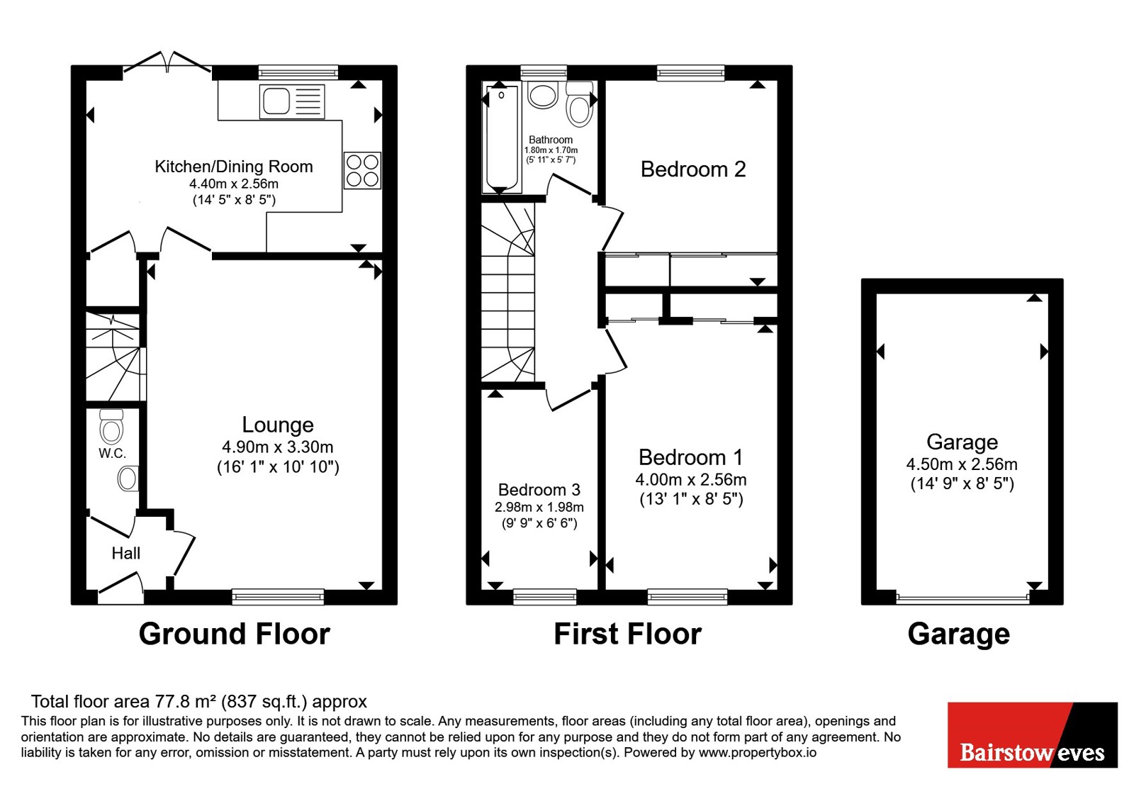 7, Packington Mews, Staffordshire floorplan