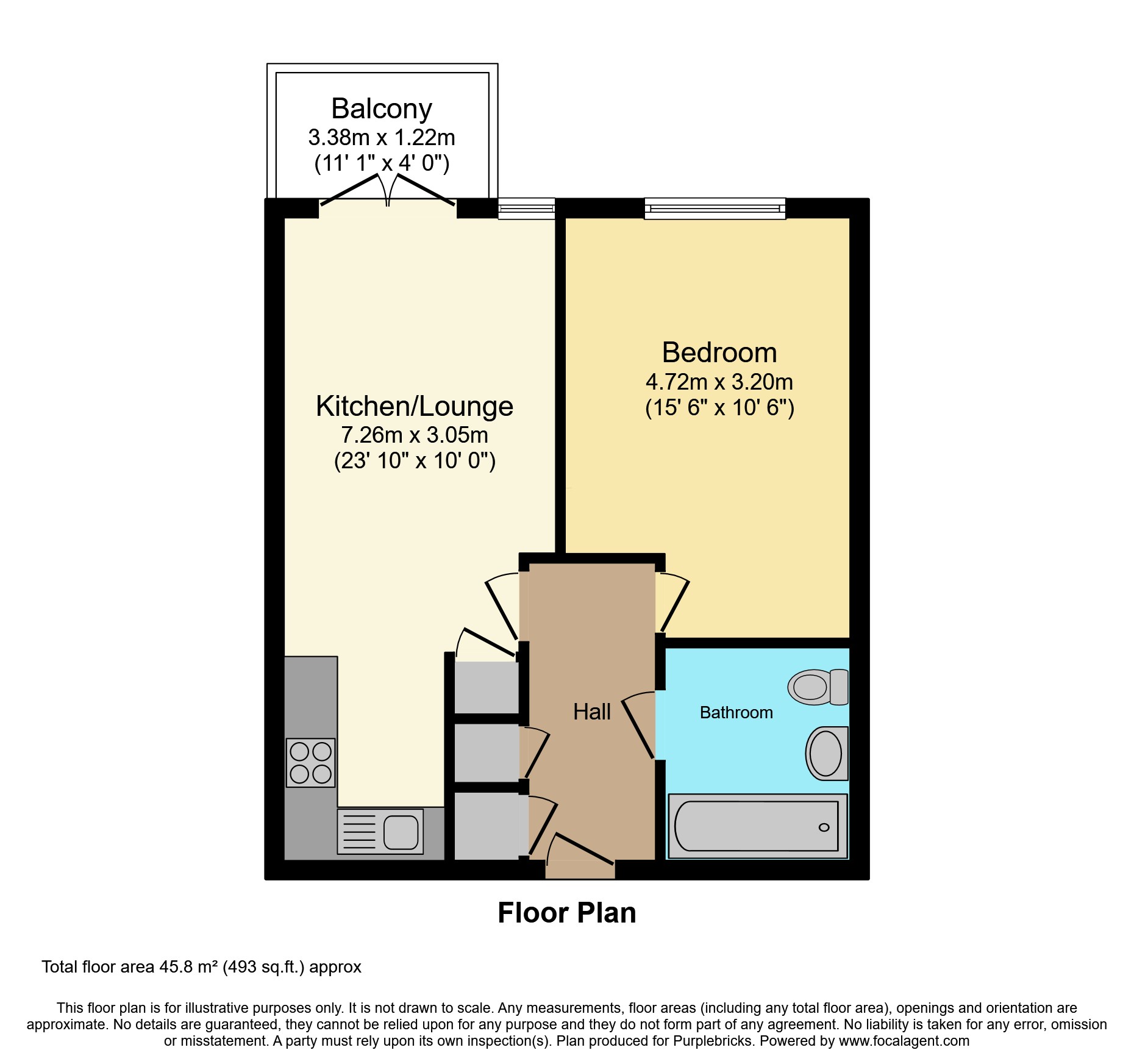 18 Cleves Court, Station Lane, Basildon floorplan
