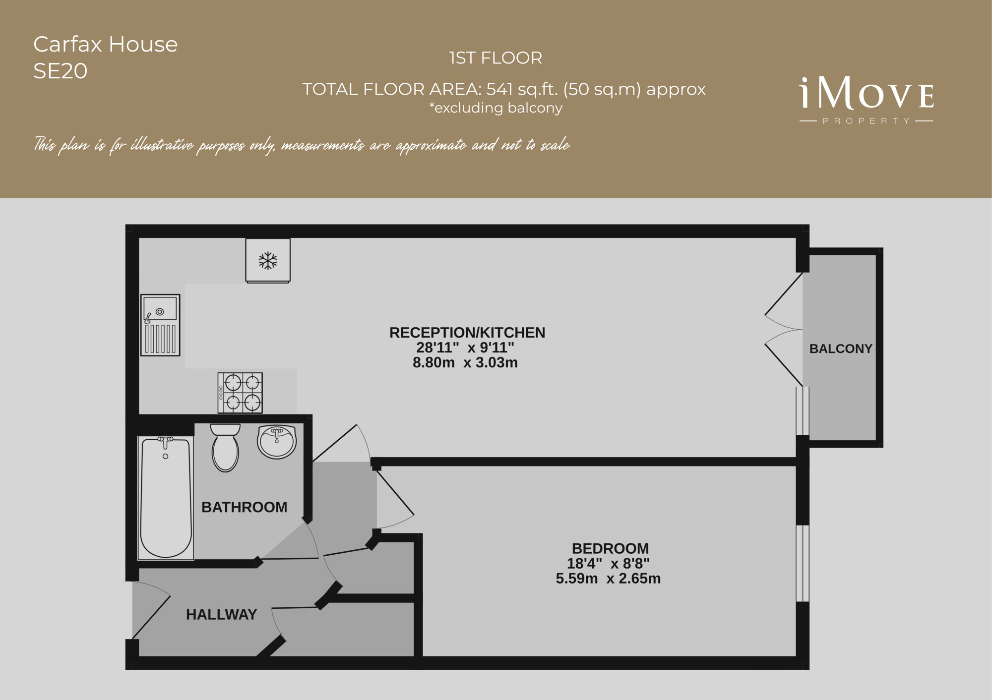 Flat 21, Carfax House, London floorplan