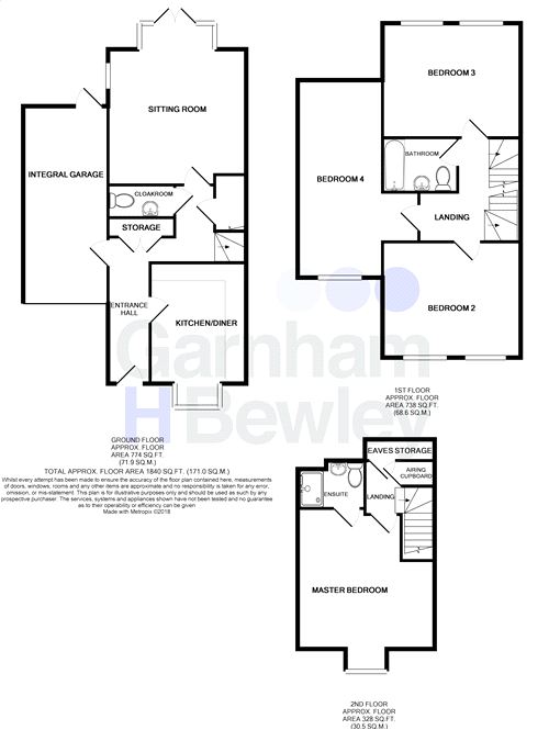 4 Bedrooms Semi-detached house for sale in Beacon Rise, East Grinstead, West Sussex RH19