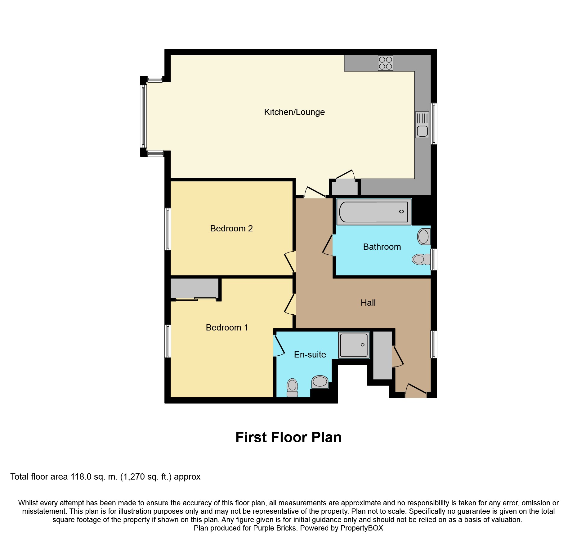 2 Bedrooms Flat for sale in Lambert Drive, Maidstone ME15