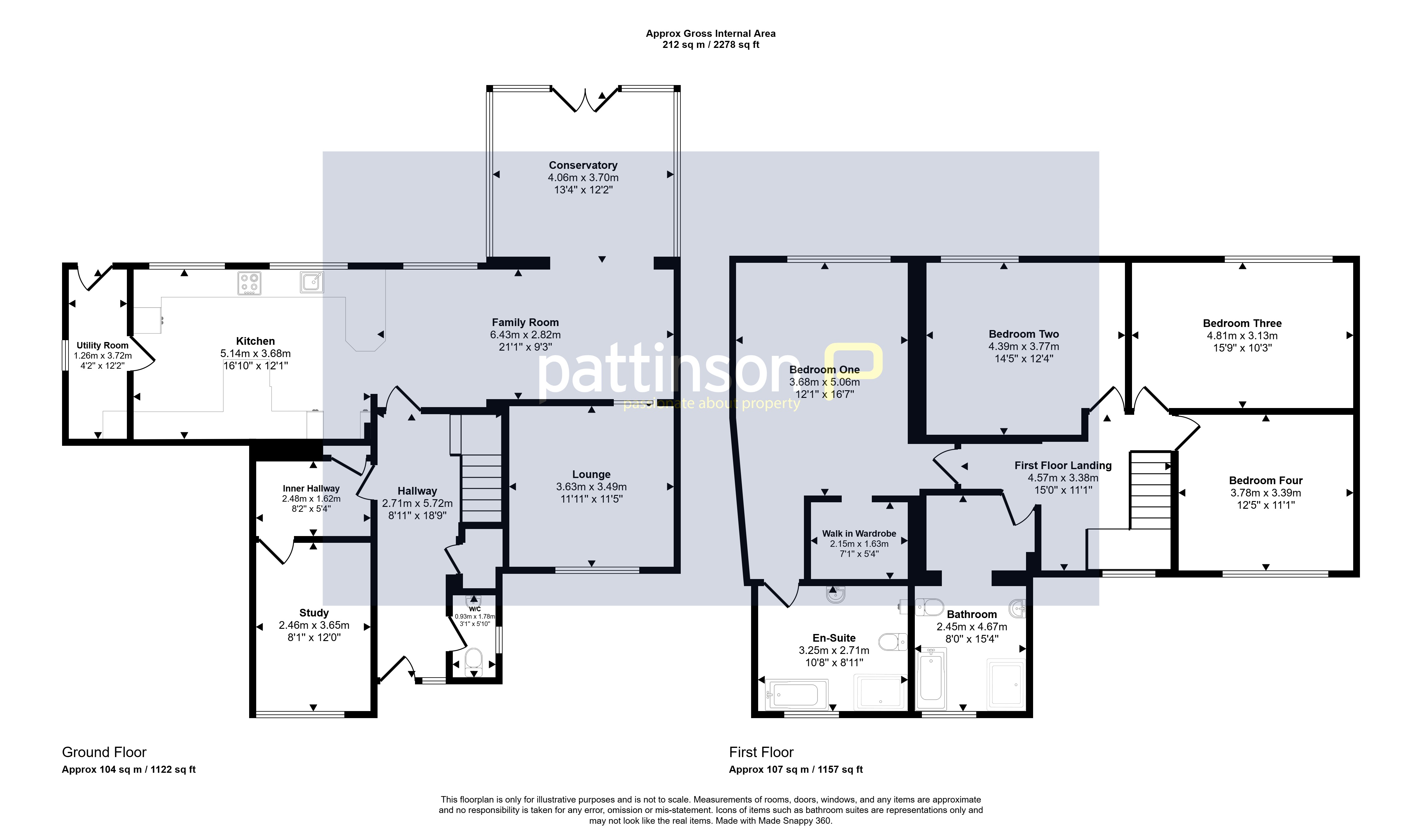 21, The Croft, Morpeth floorplan