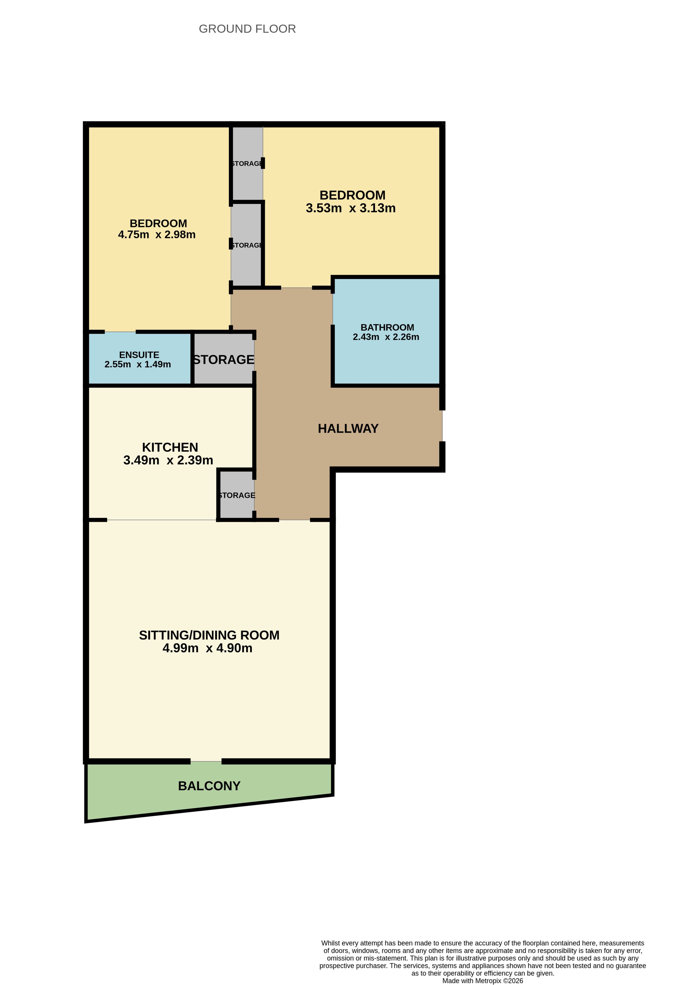 47, Gourlay Yard, Dundee floorplan