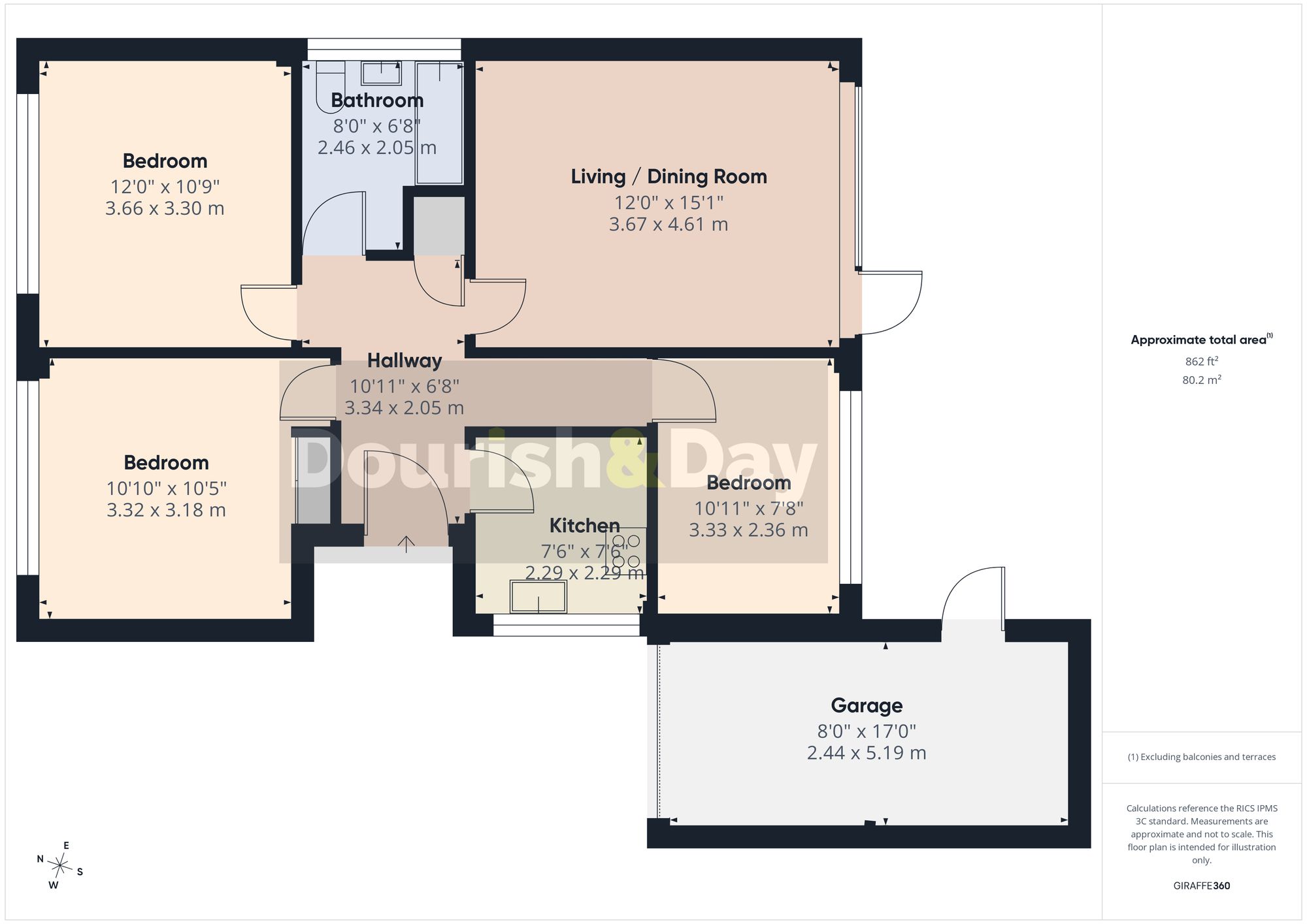 1 Shannon Road, Stafford floorplan