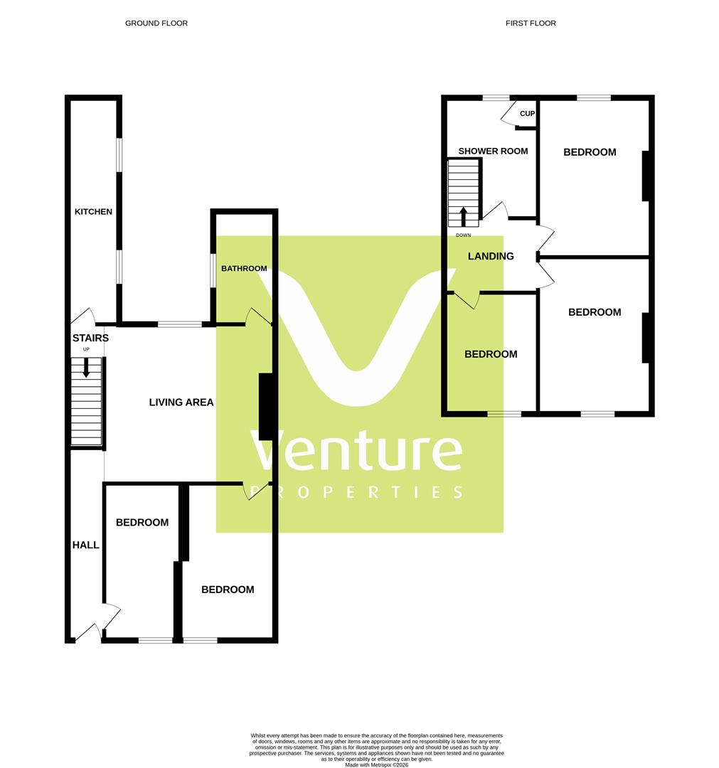 11, Frederick Street South, Meadowfield floorplan