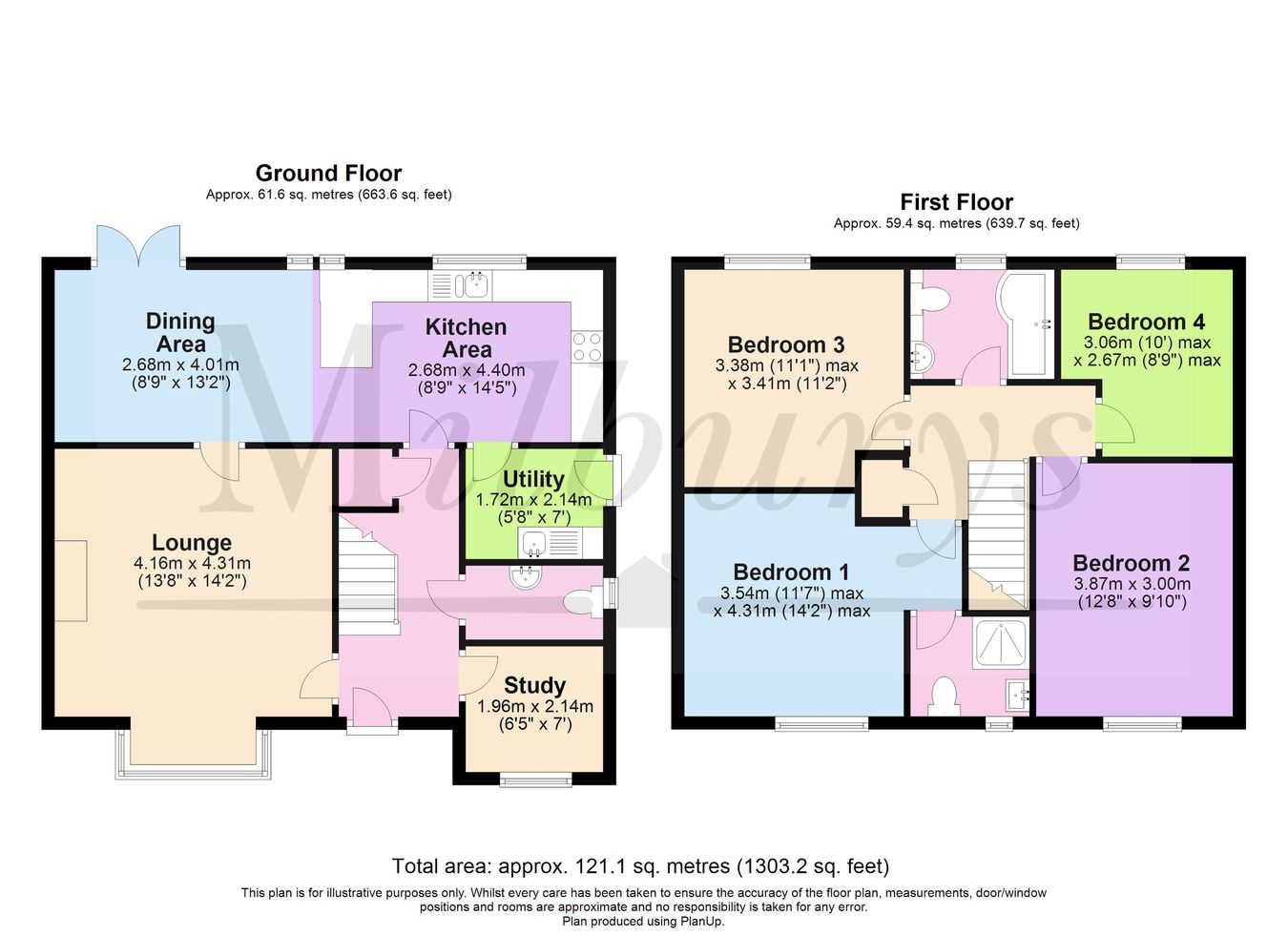 8, Hester Wood, Yate floorplan