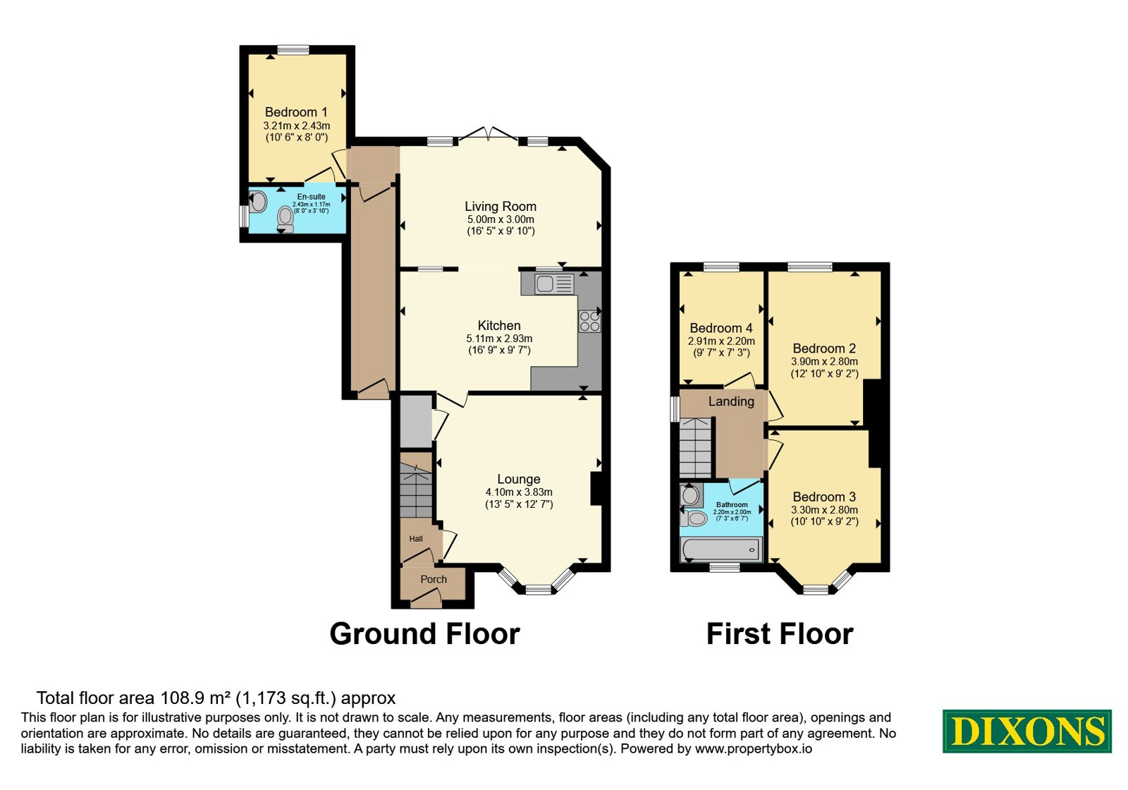 23, Newstead Road, West Midlands floorplan