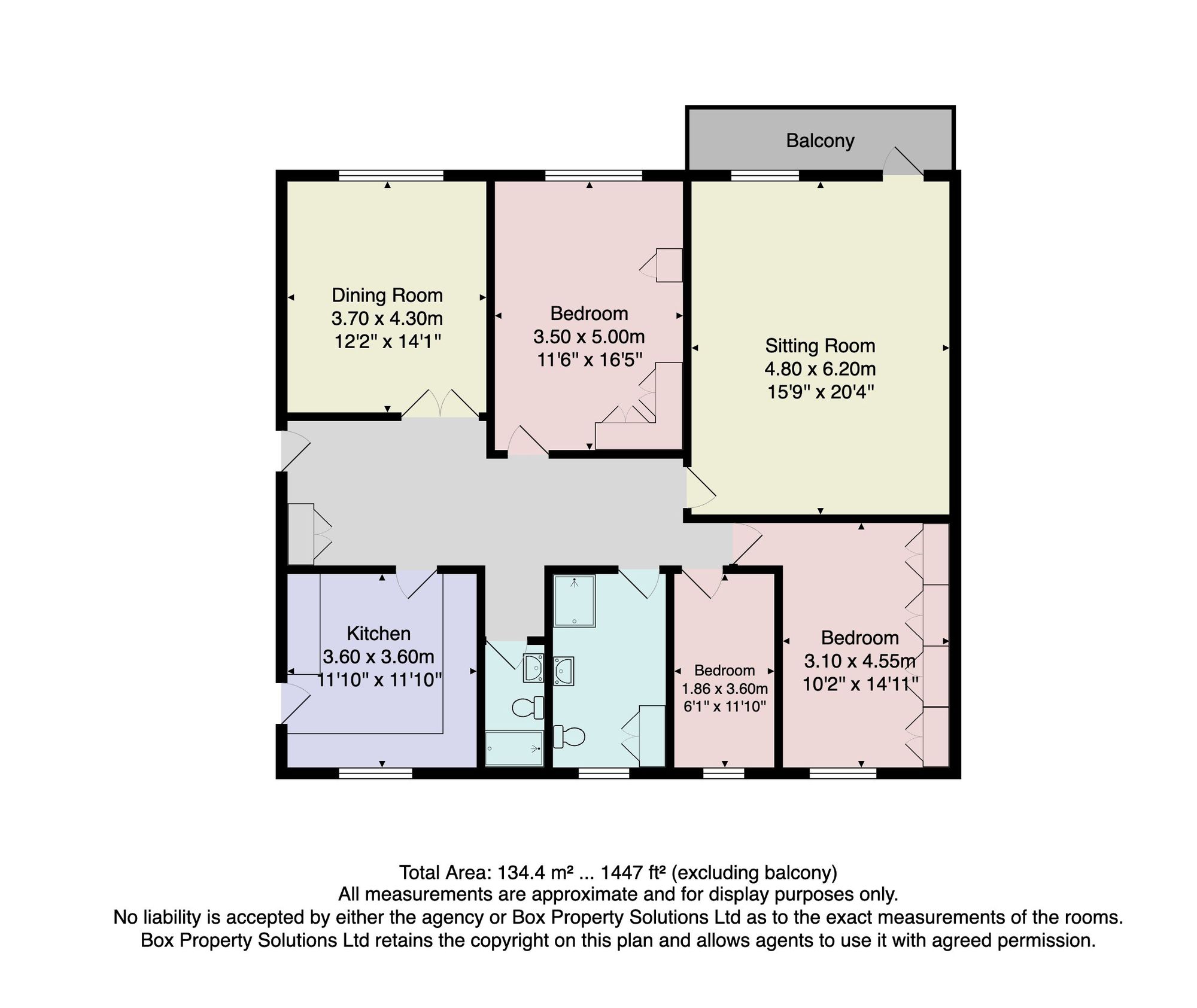 15 Beech Grove Court Beech Grove, Harrogate floorplan