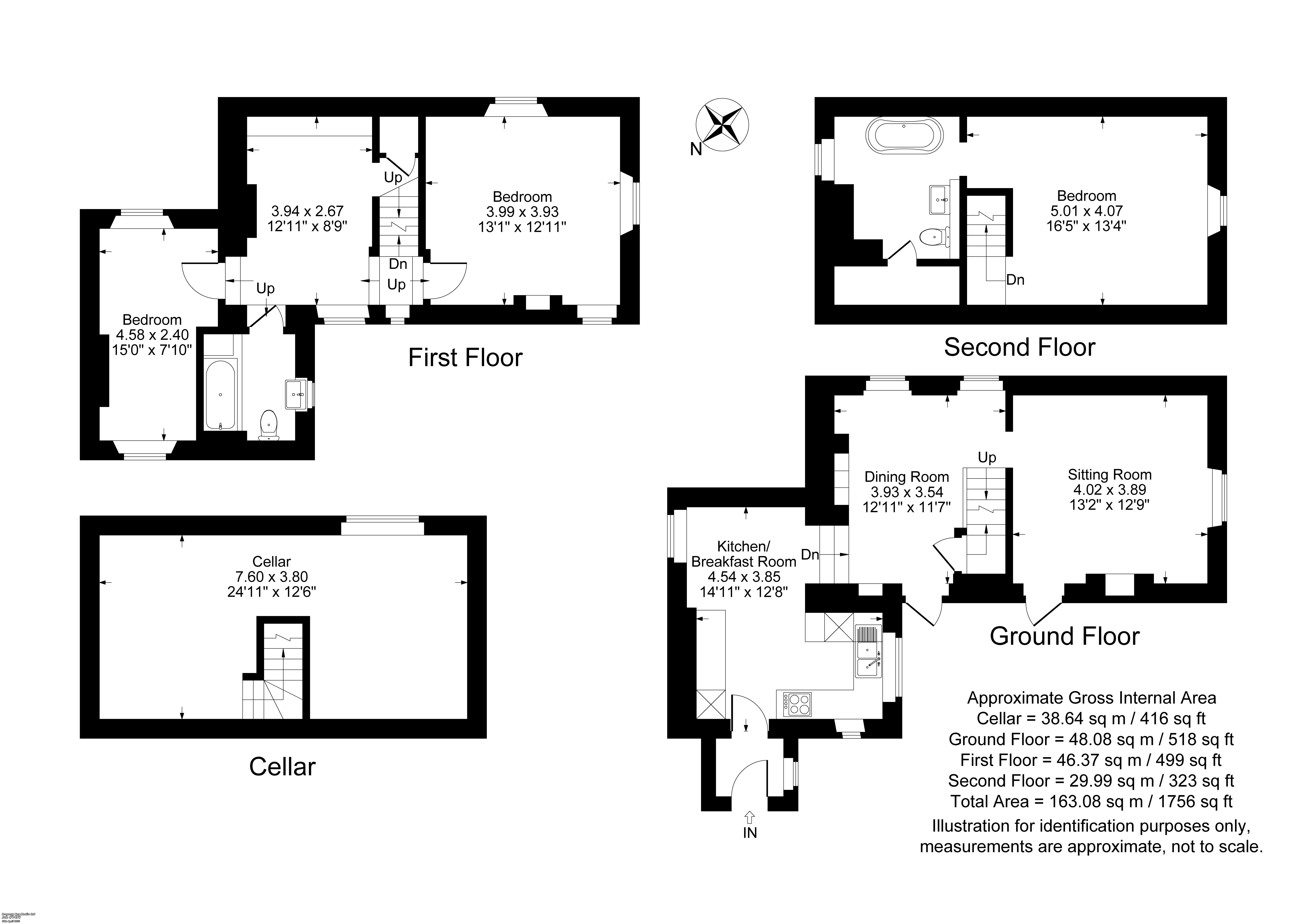 South Cottage,, Choice Hill Road, Chipping Norton floorplan