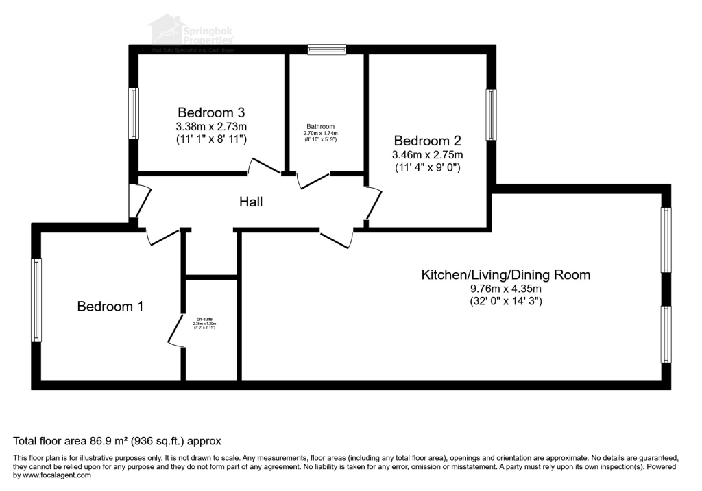 Olivia Heights, Chestnut Avenue, Tidworth floorplan