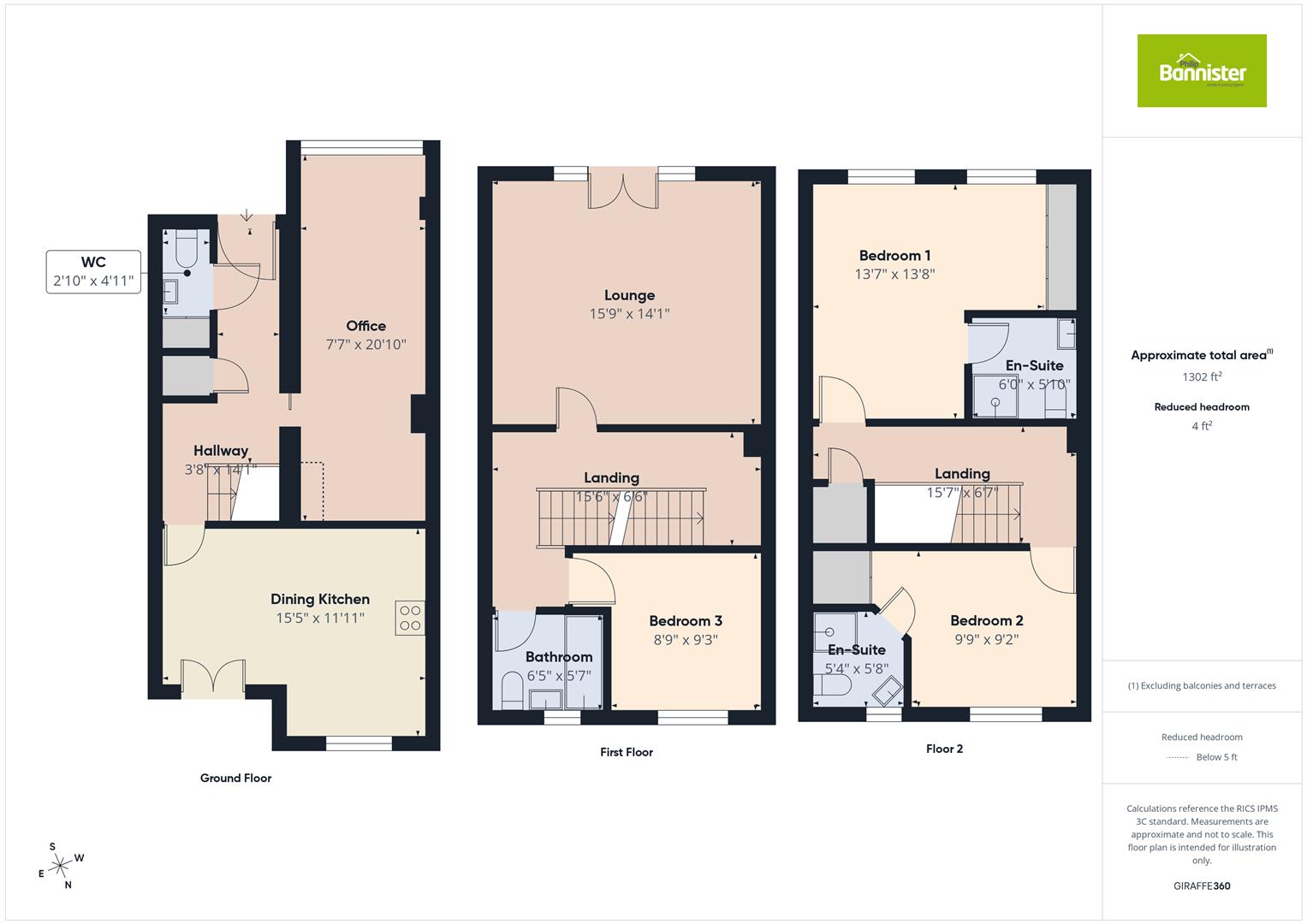 The Ferns, 12, York Drive, Brough floorplan