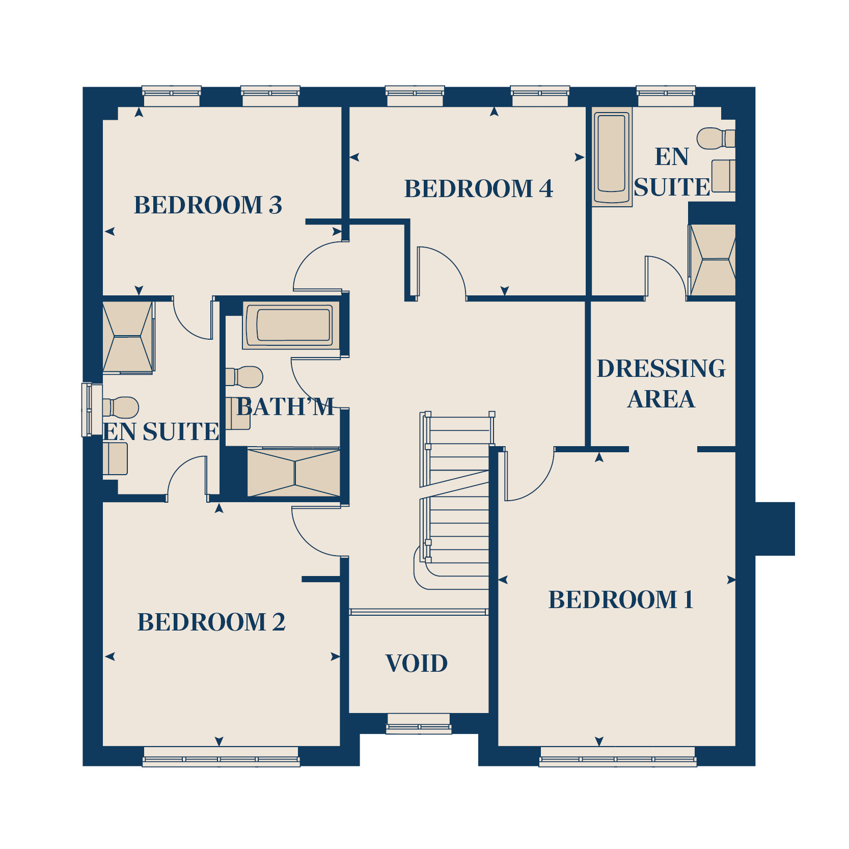 394, Watermill Way, Northampton floorplan