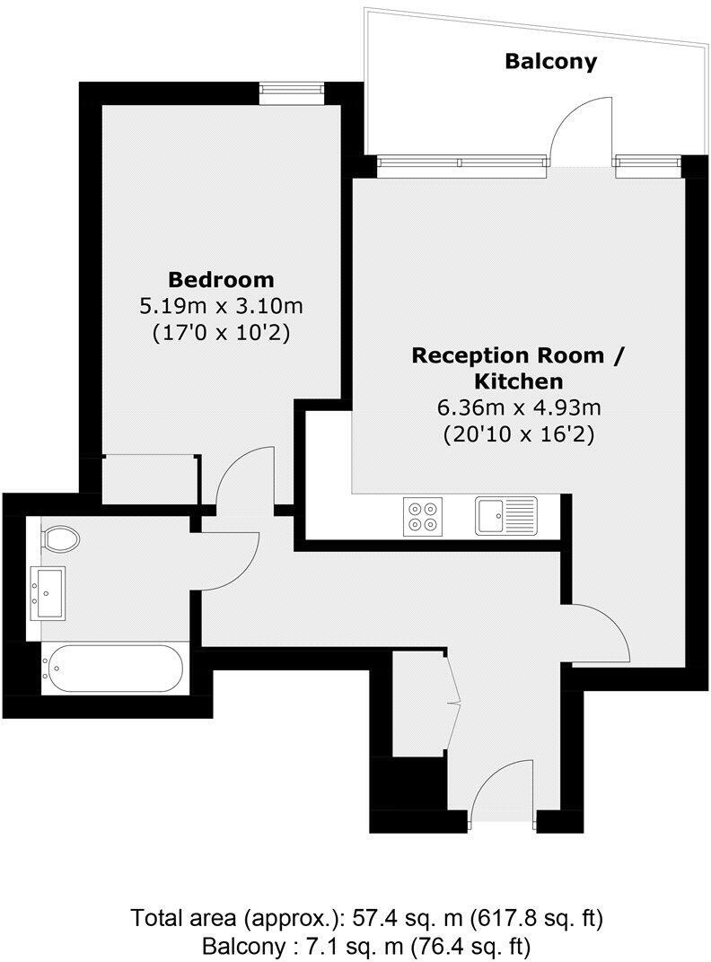 204, 14 Hawthorne Crescent, Greenwich floorplan