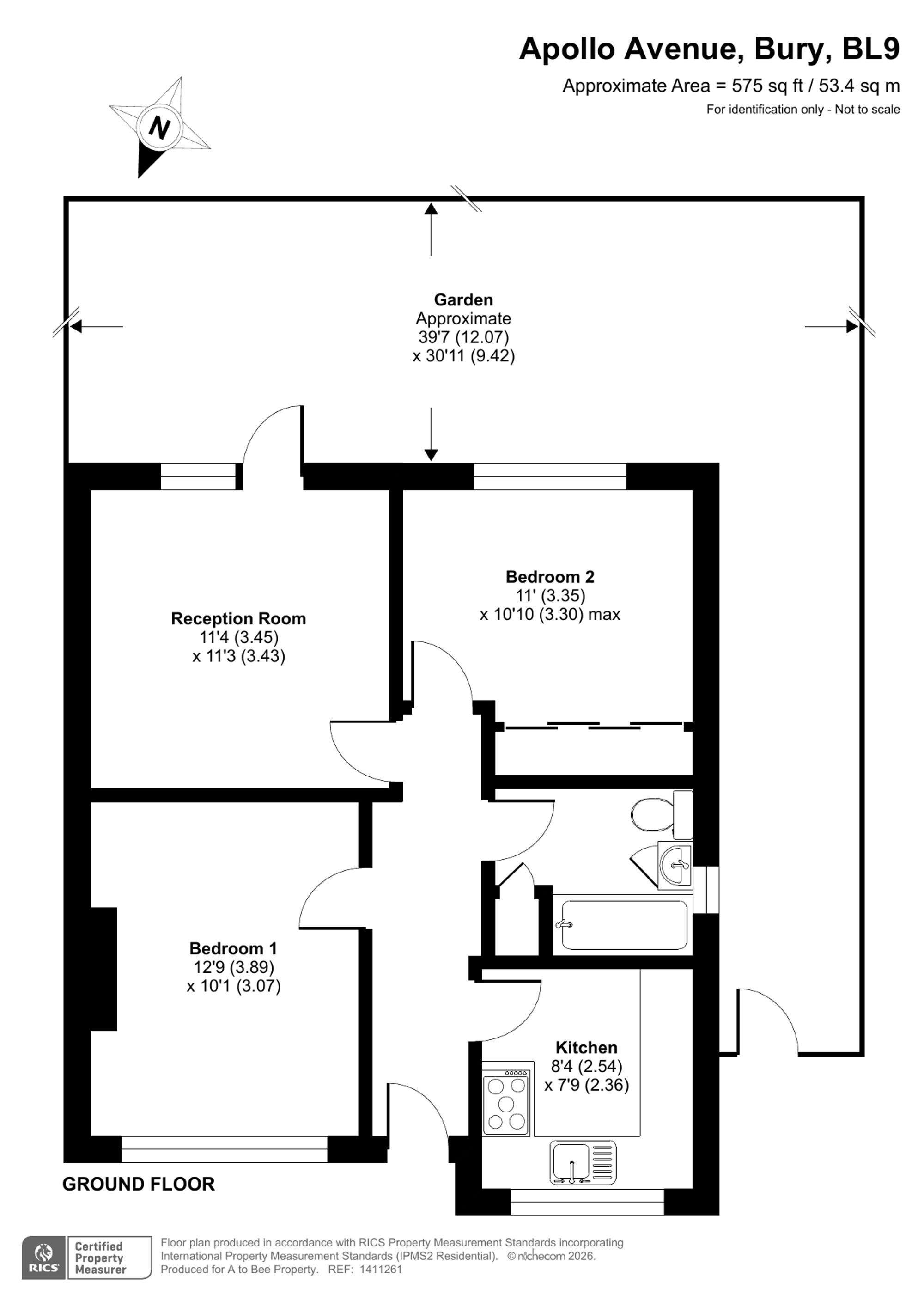 54 Apollo Avenue, Bury floorplan