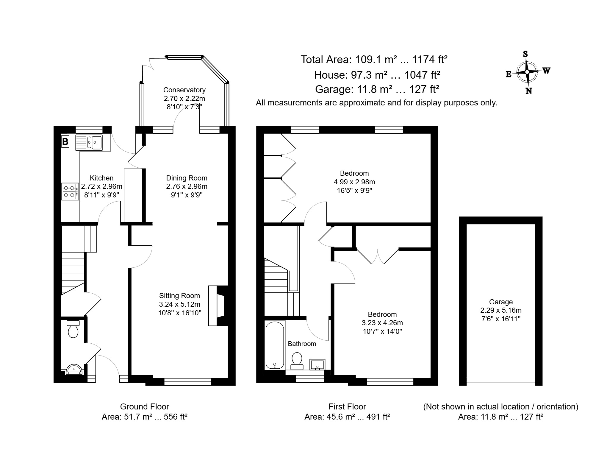 13 Landsdowne Square, Tunbridge Wells floorplan