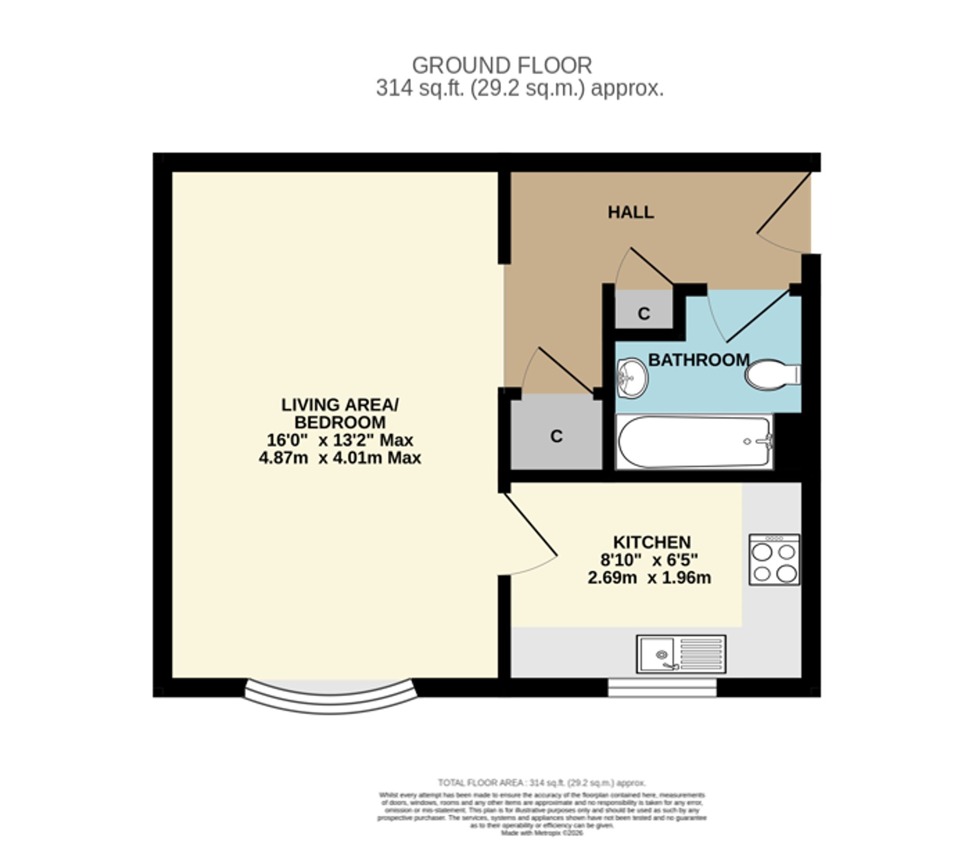 32 The Foxgloves, Southampton floorplan