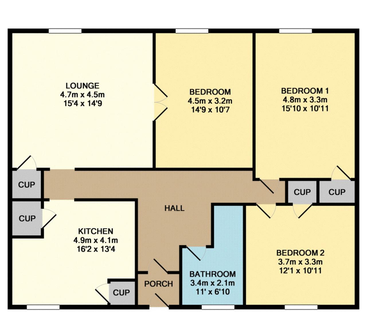 East Leven Street, Burntisland KY3, 3 bedroom flat for sale 62071896