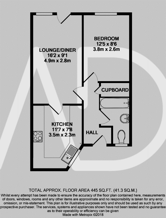 1 Bedrooms Maisonette to rent in Eleanor Way, Waltham Cross EN8