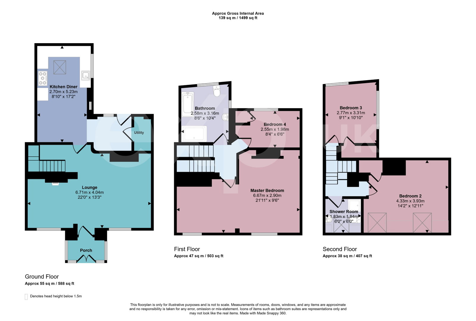 55, New Road, Brixham floorplan
