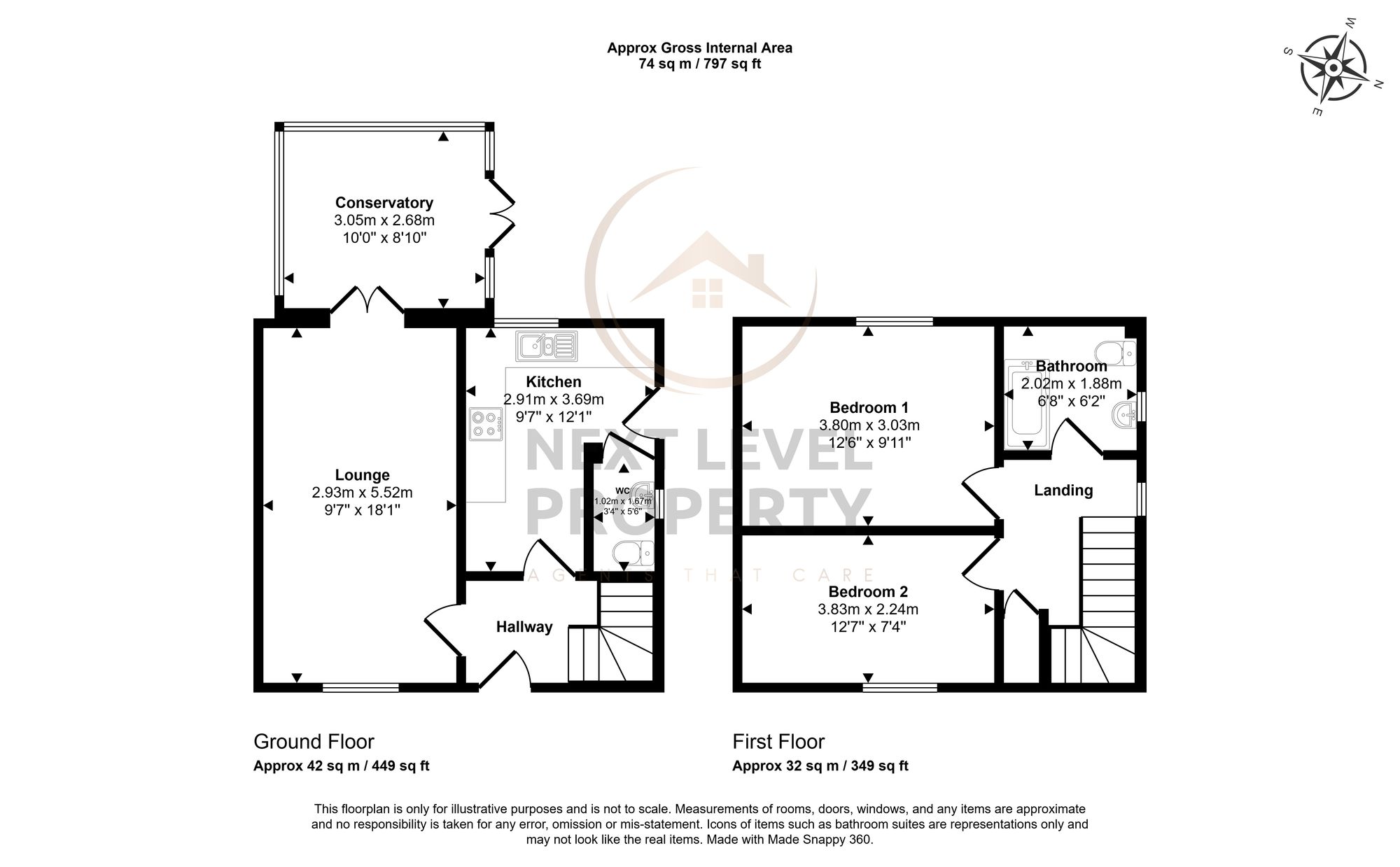 7 Ingles Lane, March floorplan