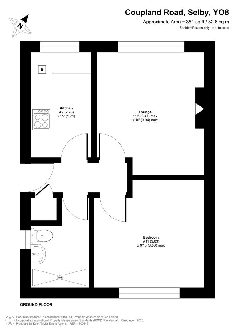 29, Coupland Road, Selby floorplan