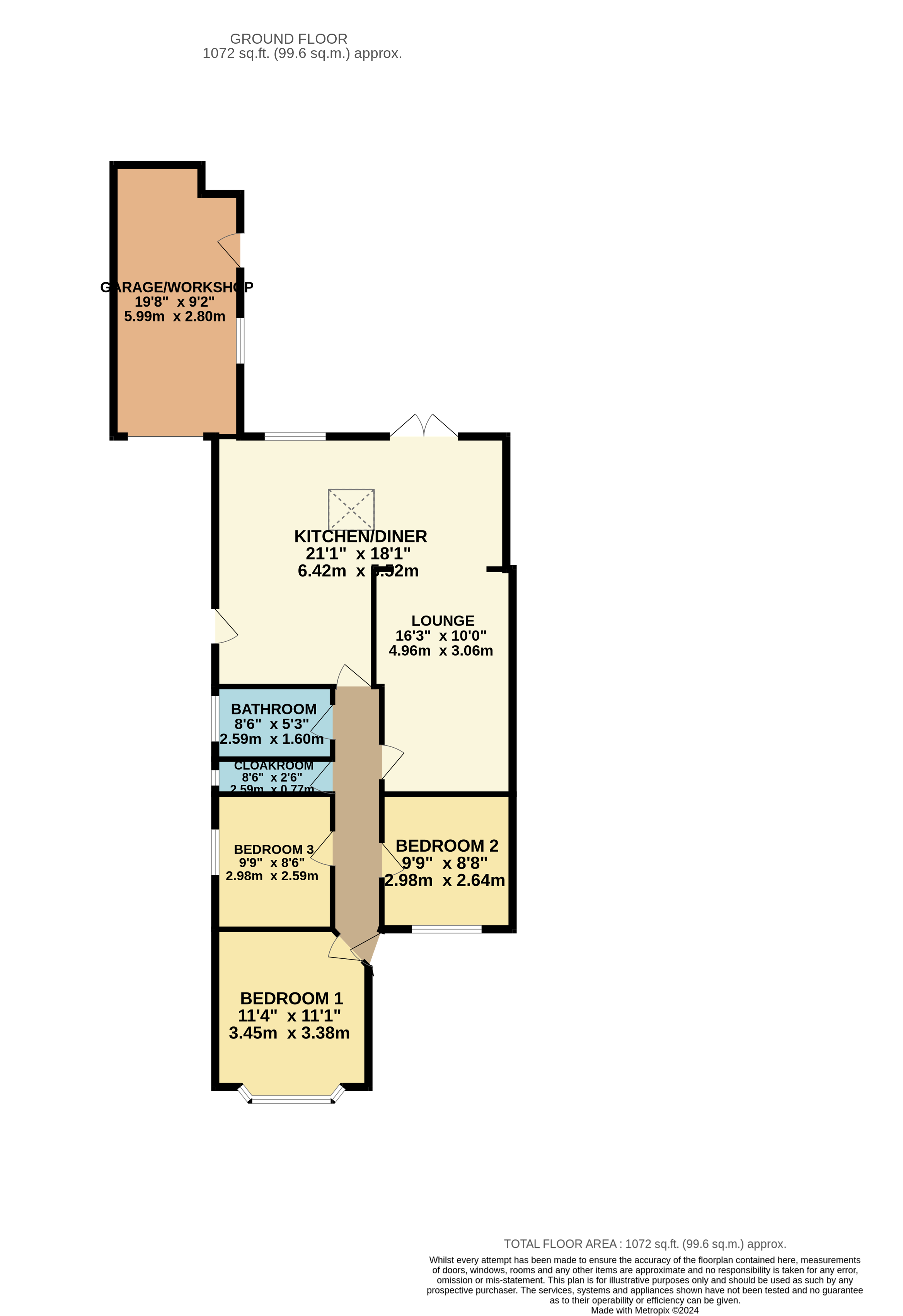 Rossfold Road, Bedfordshire floorplan