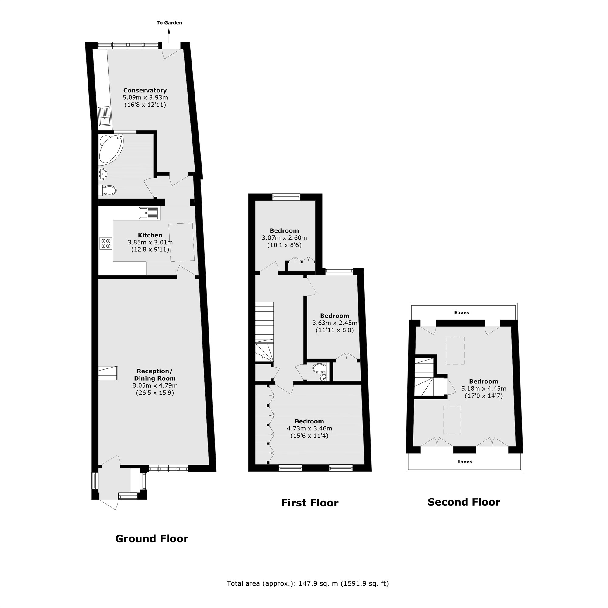 37, Chapel Road, Hounslow floorplan
