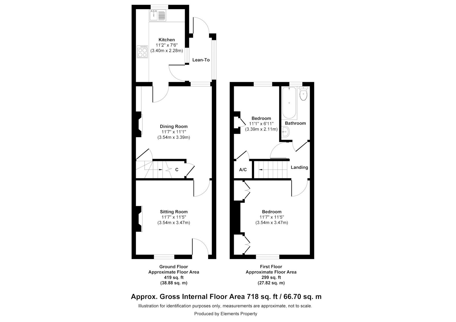 4, Mottins Hill, Crowborough floorplan