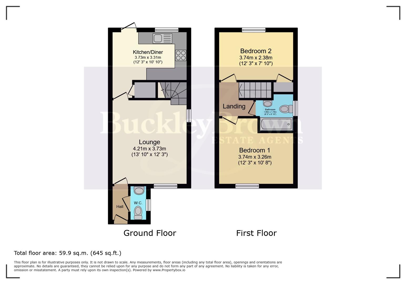 5, Poppy Avenue, Newark floorplan