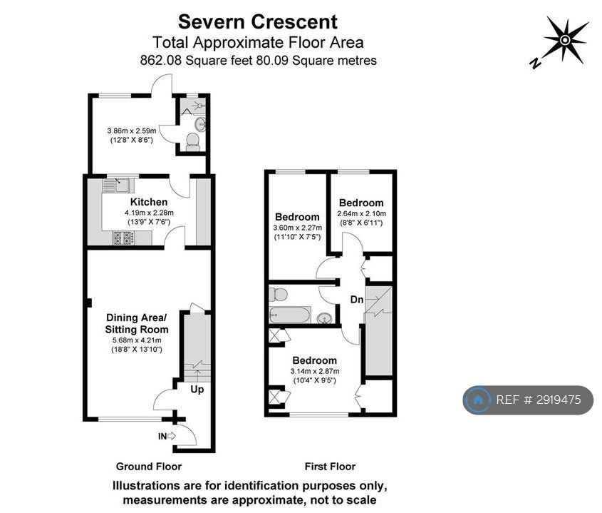 Severn Crescent, Slough floorplan