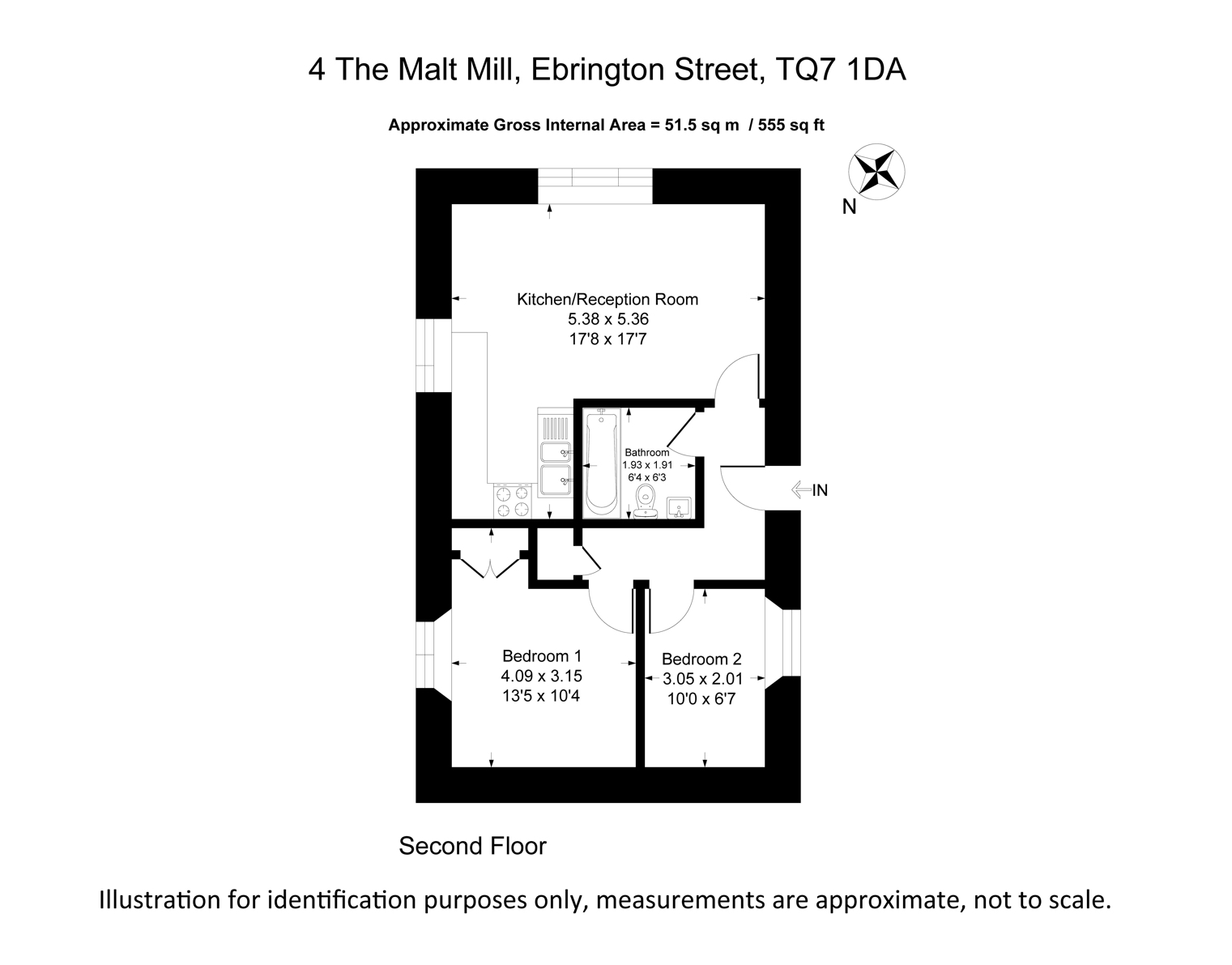 Ebrington Street, Kingsbridge TQ7, 2 bedroom flat for sale 61447645 PrimeLocation