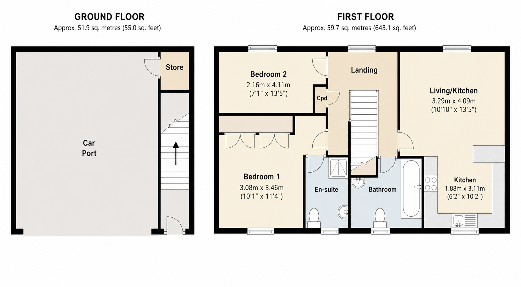 21, Ancient Meadows, Cambridge floorplan