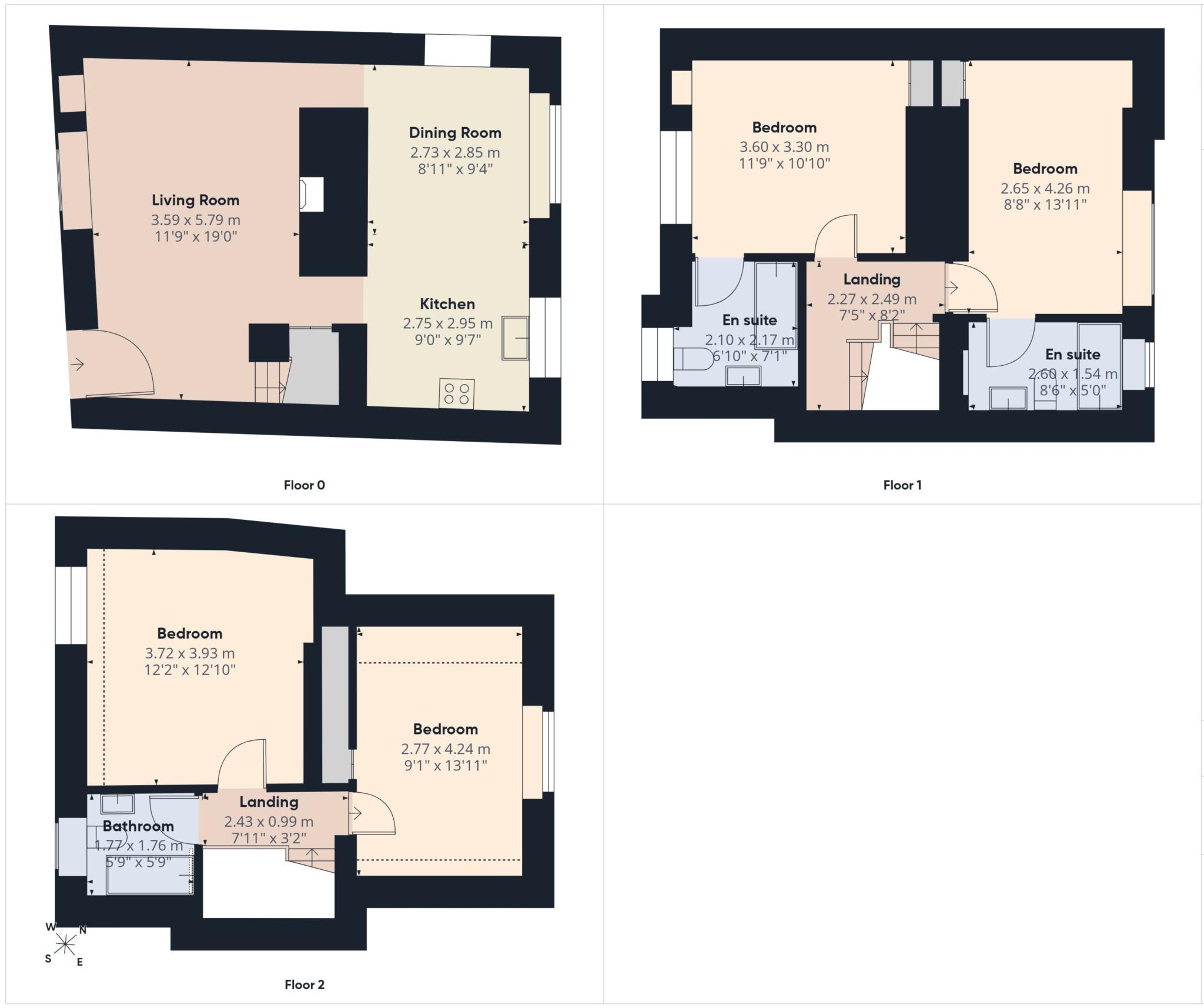 Flower Pot, Lower Market Street, Looe floorplan