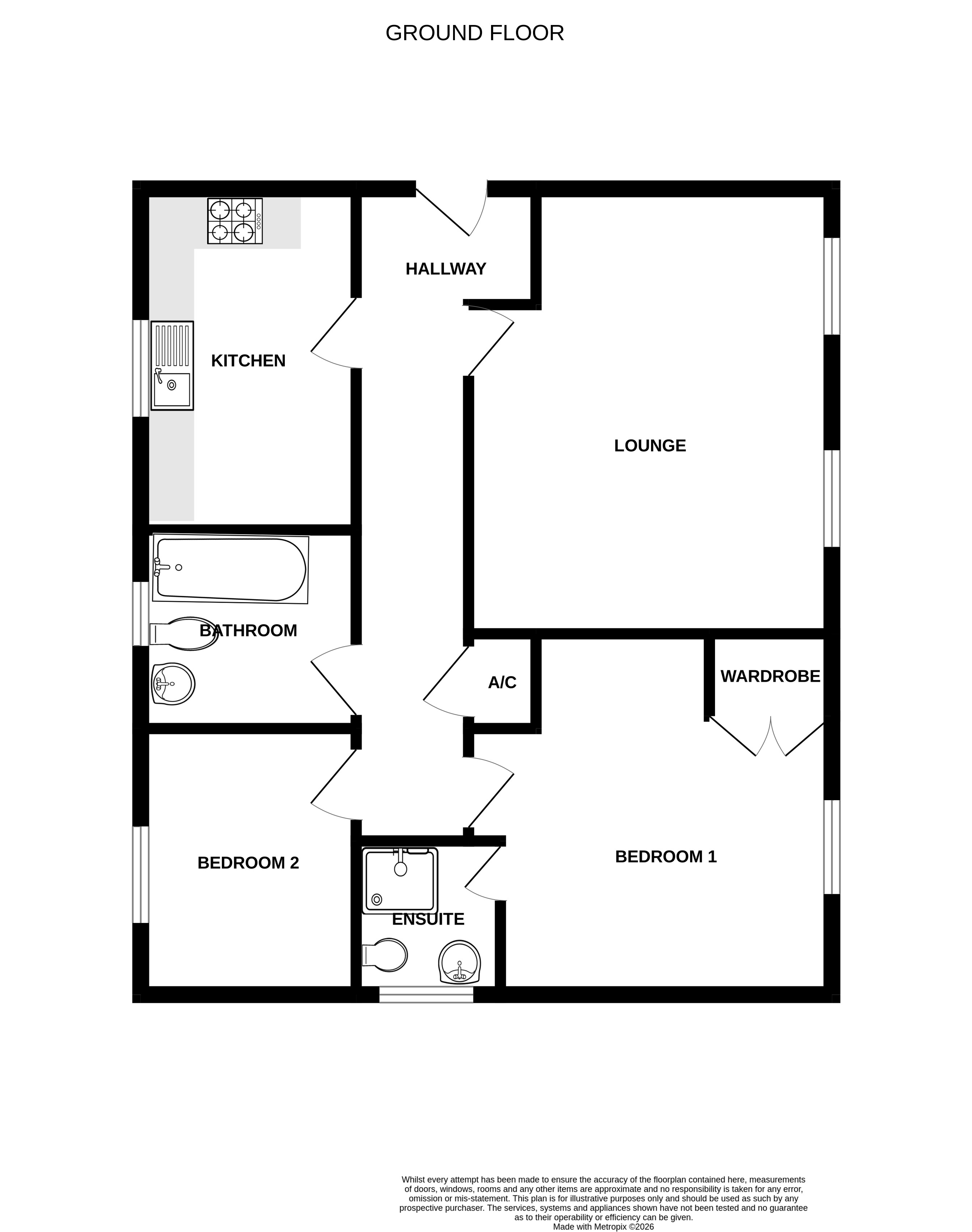 19, Brendon Court, Colchester floorplan